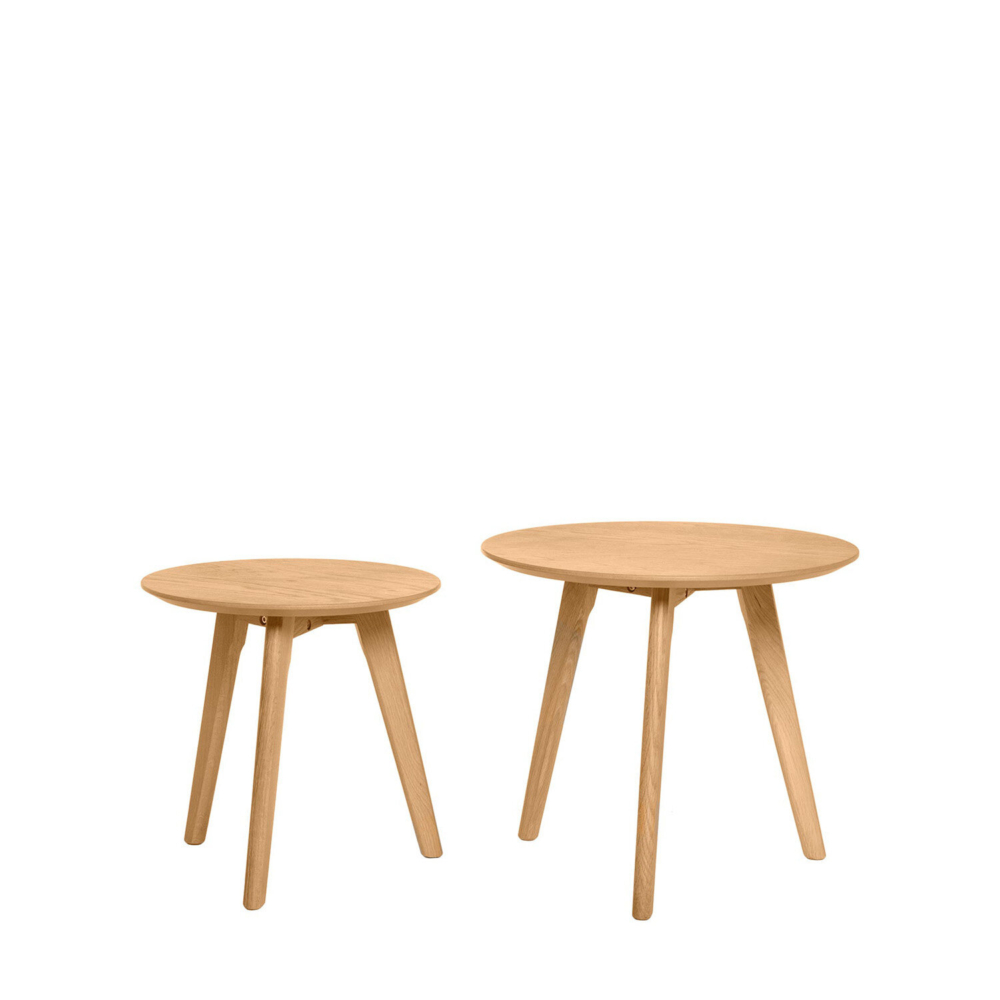 Set mesas centro KLAUS roble - Imagen 2