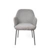 Silla ABIGAIL gris claro - Imagen 4