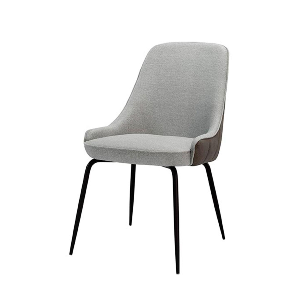 Silla AGATA gris claro - Imagen 1