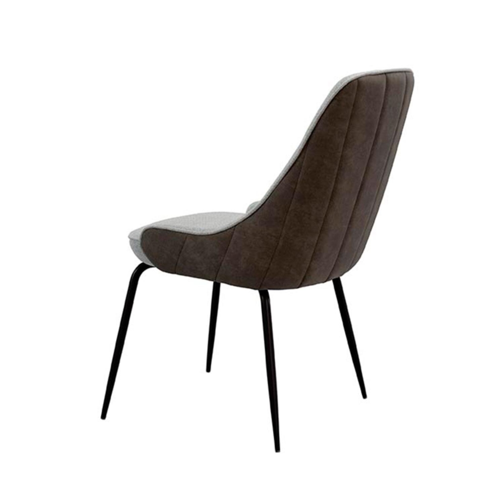 Silla AGATA gris claro - Imagen 2