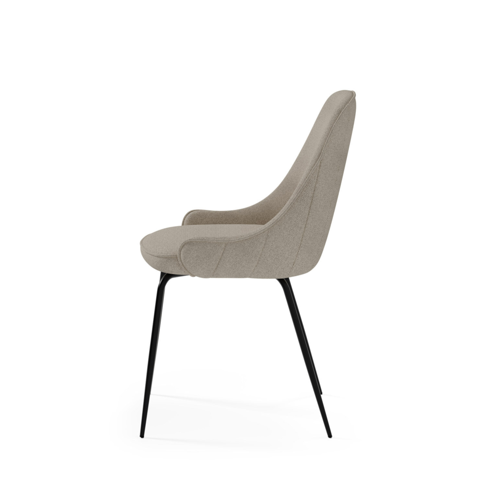 Silla AGATA taupe - Imagen 3