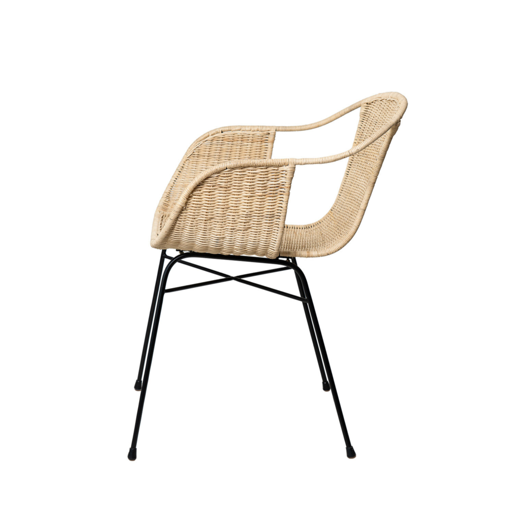 Silla ALLEGRA natural/negro - Imagen 4