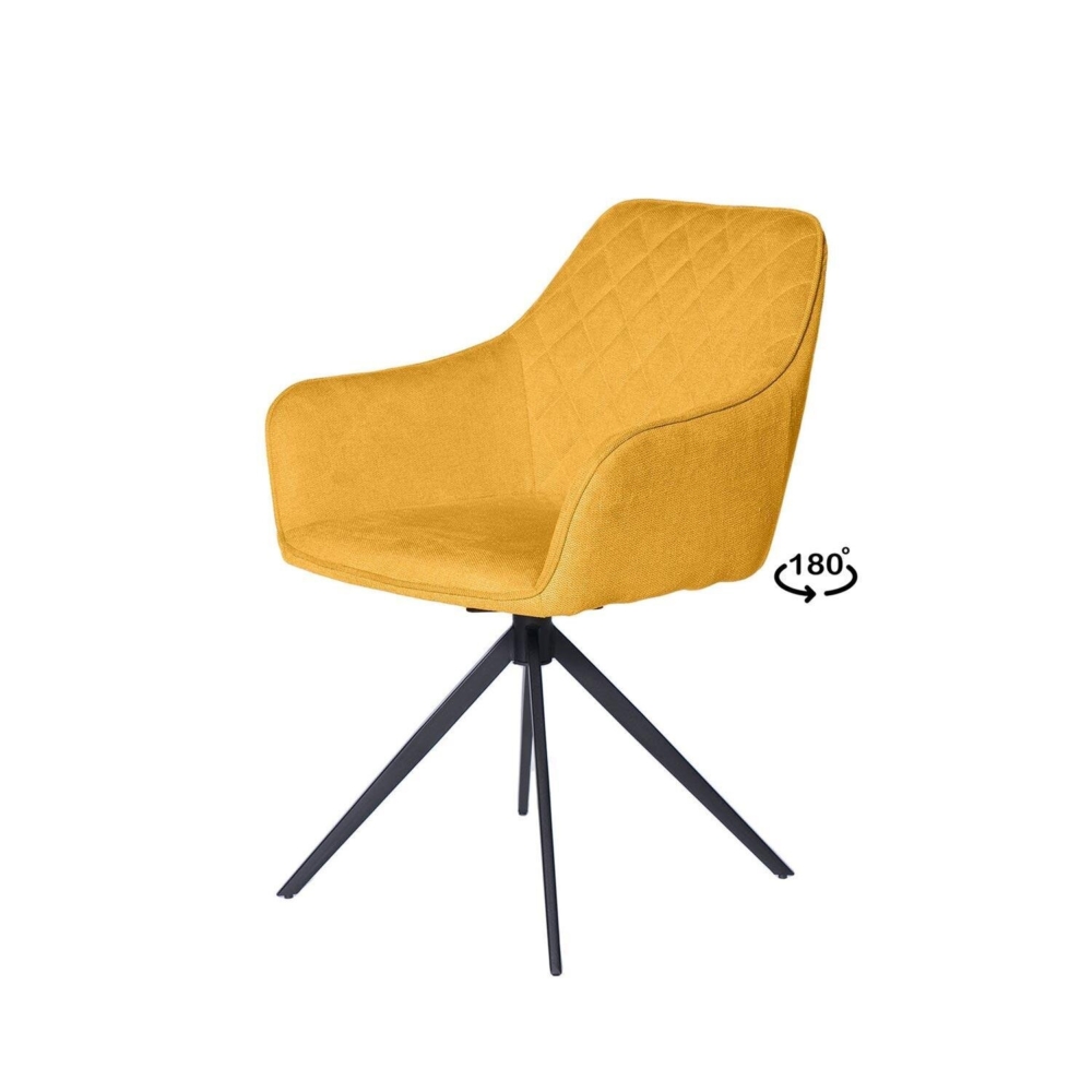 Silla AMALIA mostaza - Imagen 1