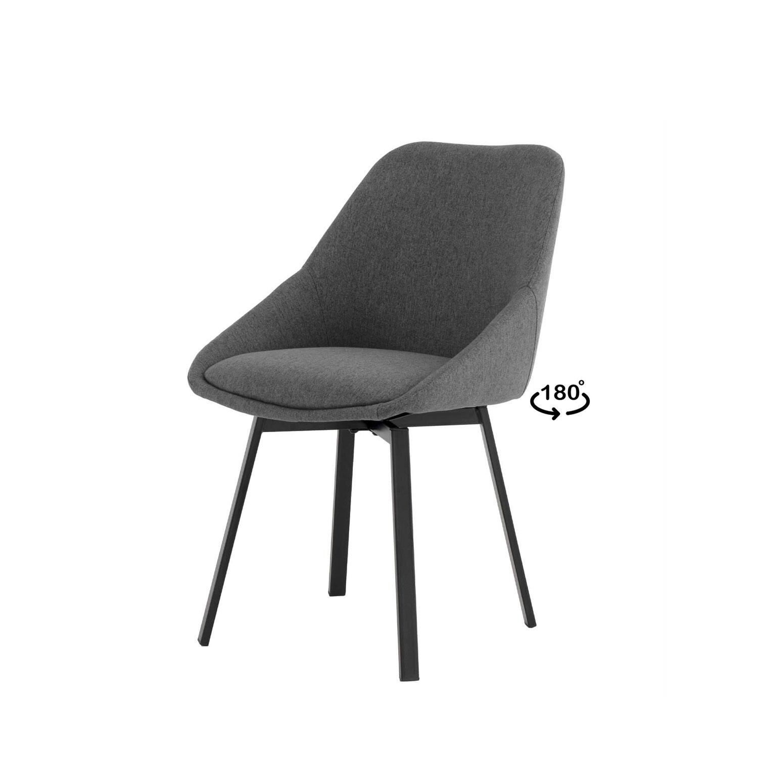 silla-amelie-gris-oscuro-3 Silla AMELIE gris oscuro - Imagen 1