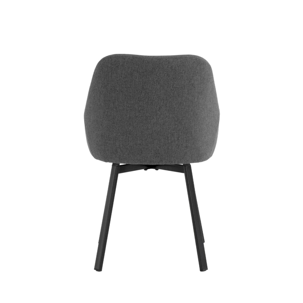 Silla AMELIE gris oscuro - Imagen 4