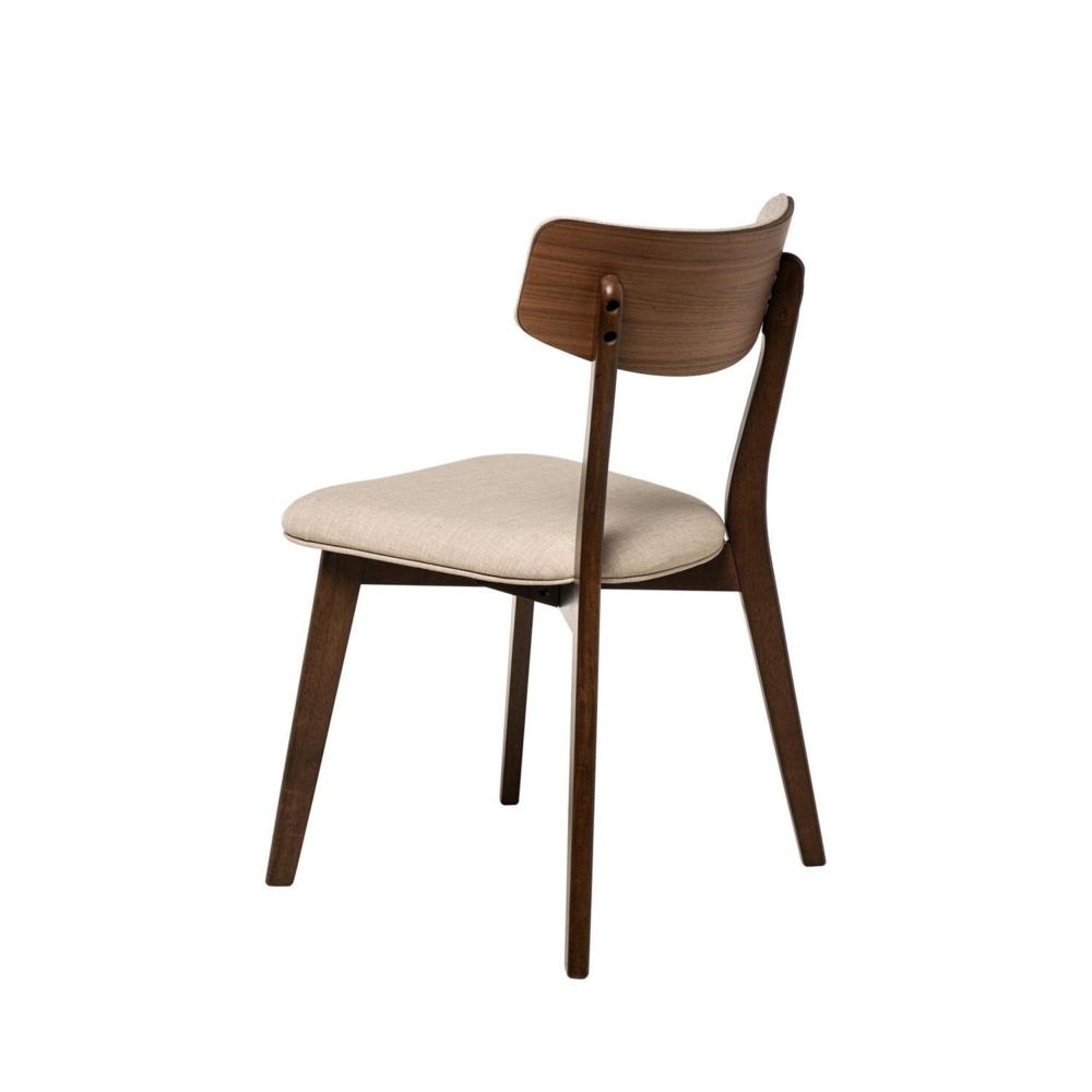 Silla ANAIS nogal beige - Imagen 2