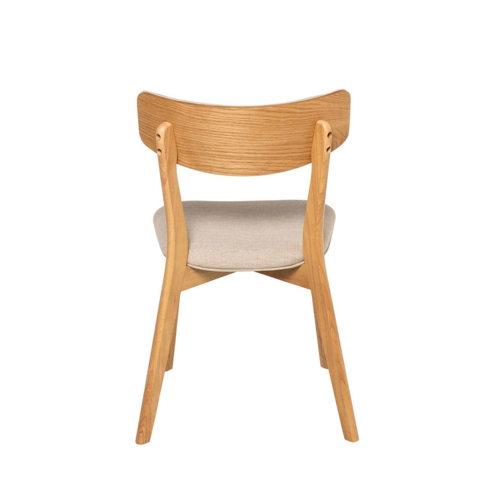 Silla ANAIS roble beige - Imagen 4
