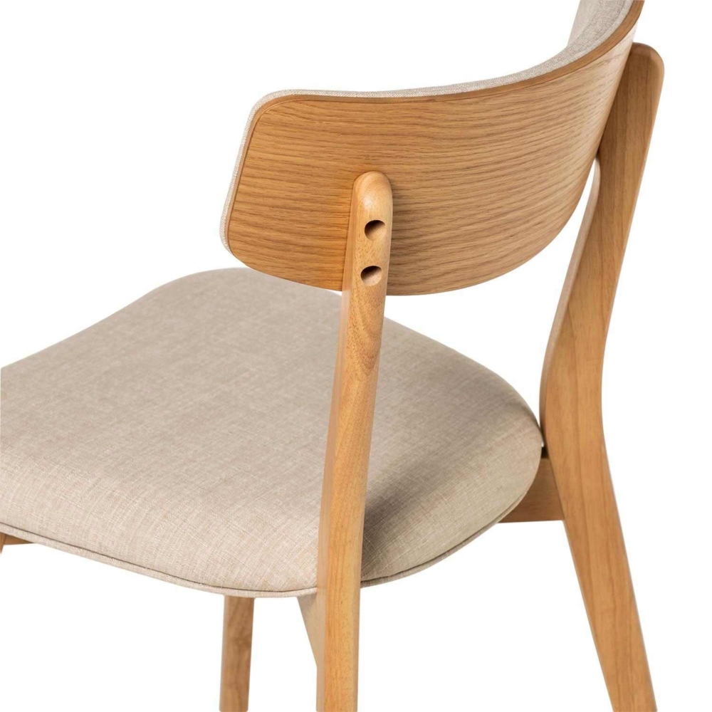 Silla ANAIS roble beige - Imagen 6