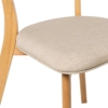 Silla ANAIS roble beige - Imagen 7