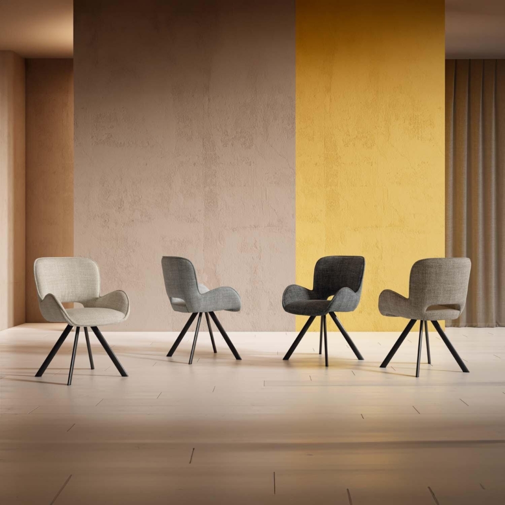 Silla ASTRID gris claro - Imagen 8