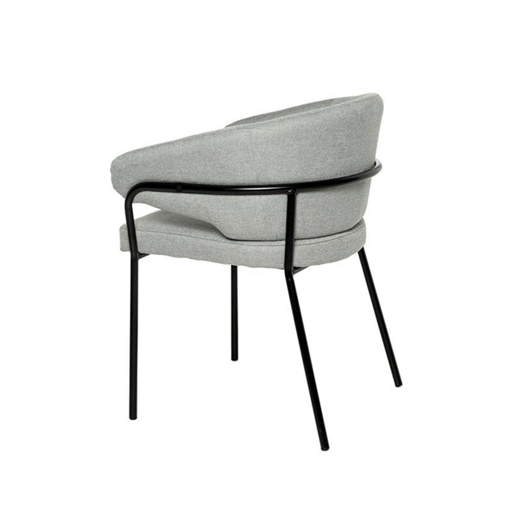 Silla BETINA gris claro - Imagen 4