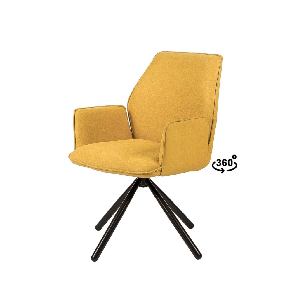 Silla CARLYN mostaza - Imagen 1