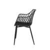 Silla CHARLOTTE negro - Imagen 3