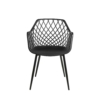 Silla CHARLOTTE negro - Imagen 4
