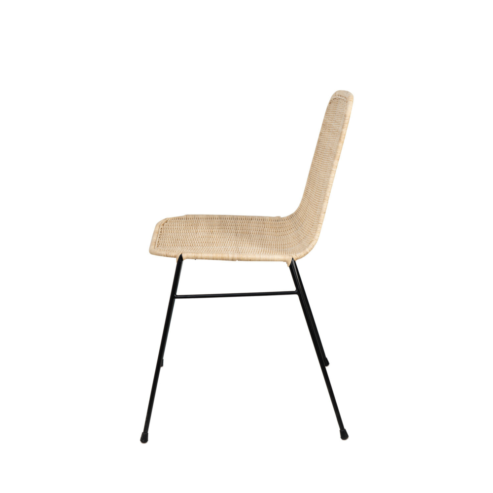 Silla COLETTE natural/negro - Imagen 2