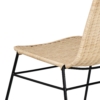 Silla COLETTE natural/negro - Imagen 6