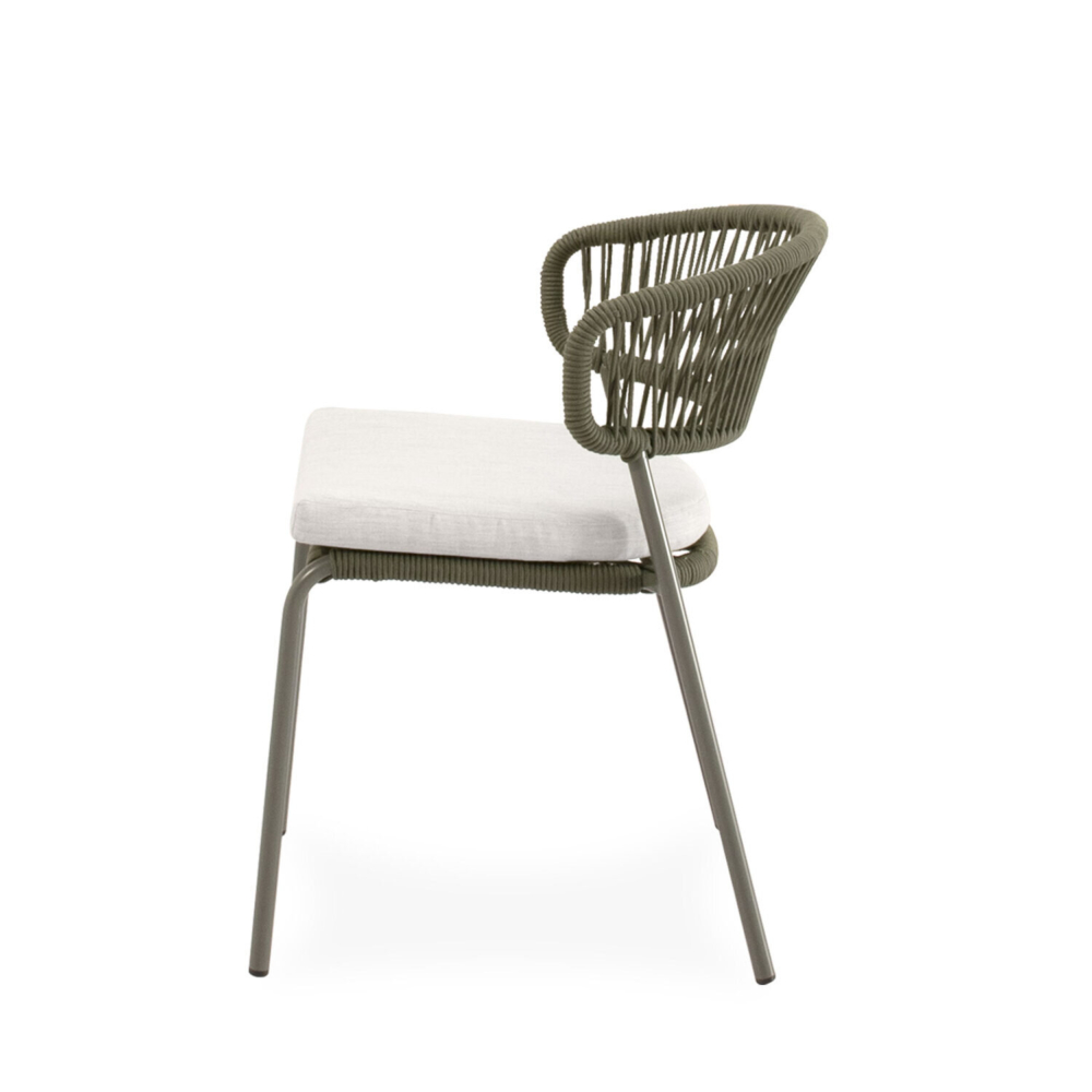 Silla de exterior PALMIRA verde - Imagen 3