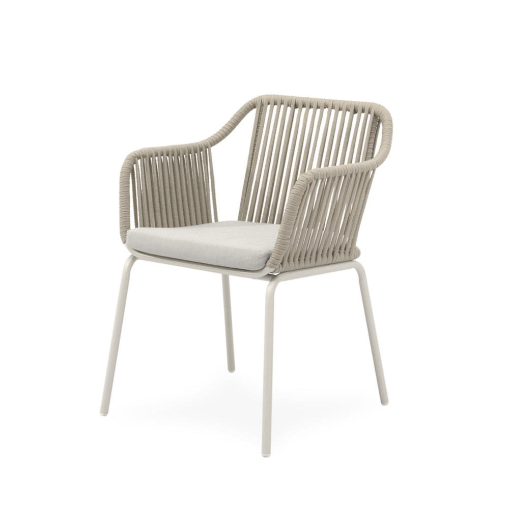 Silla de exterior PENNY beige - Imagen 2