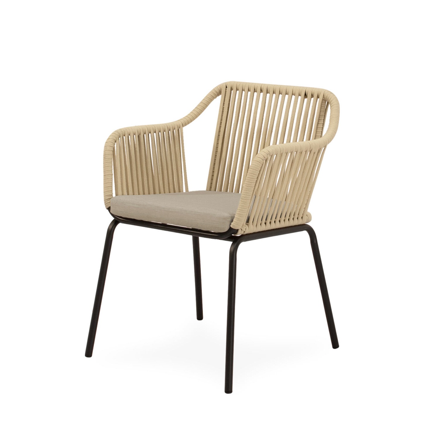 silla-de-exterior-penny-negro-1 Silla de exterior PENNY negro - Imagen 1