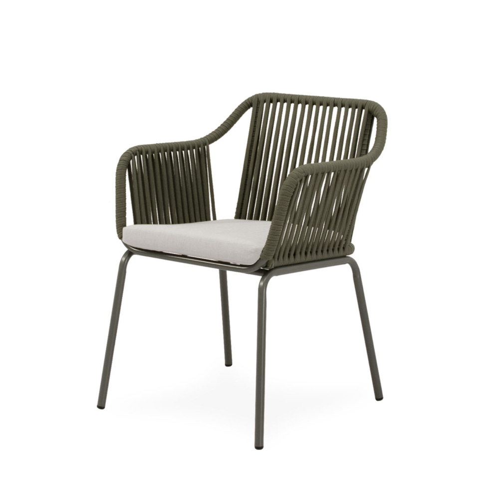 silla-de-exterior-penny-verde-1 Silla de exterior PENNY verde - Imagen 1