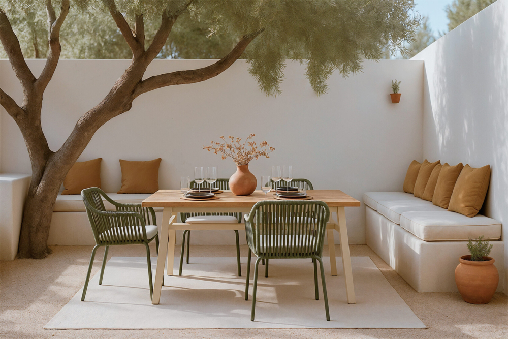 Silla de exterior PENNY verde - Imagen 6