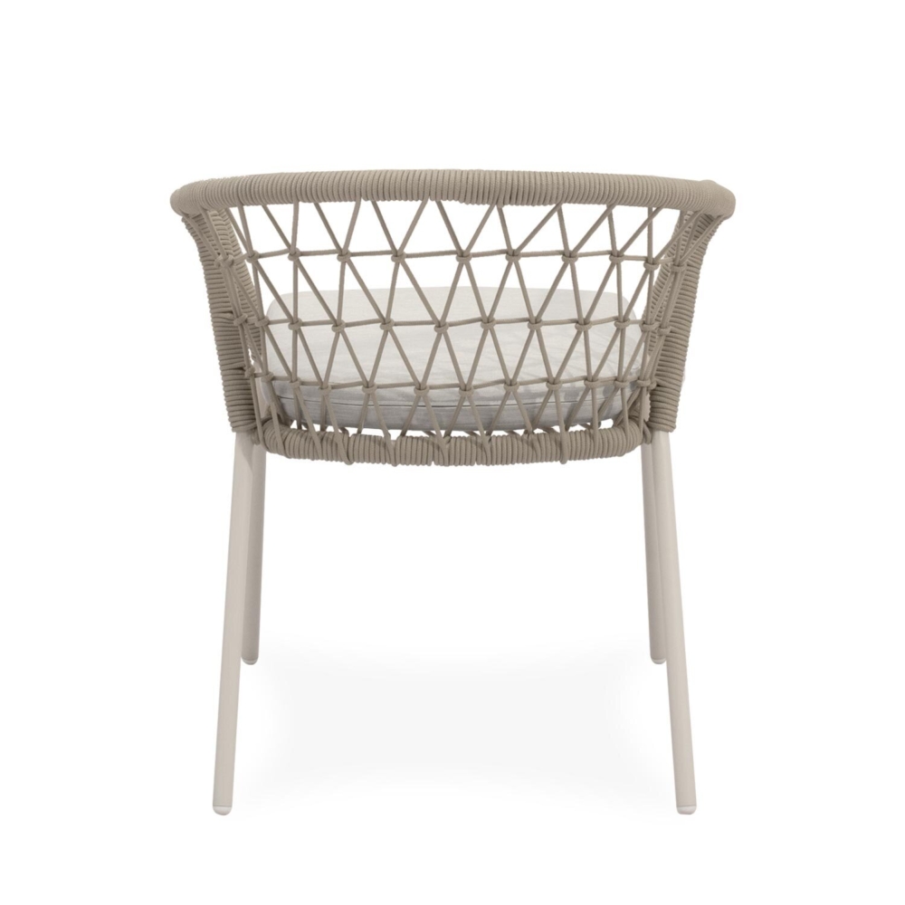 Silla de exterior SOLENE beige - Imagen 5