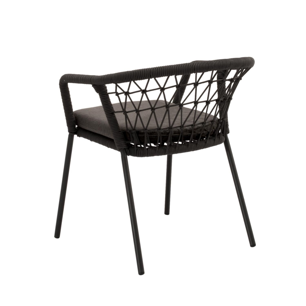 Silla de exterior SOLENE gris - Imagen 5