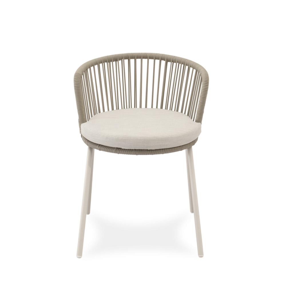 Silla de exterior VILMA beige - Imagen 3