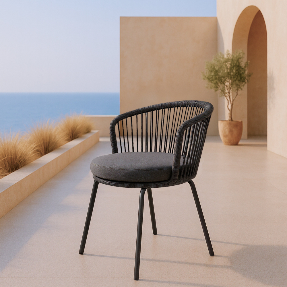 Silla de exterior VILMA gris - Imagen 6