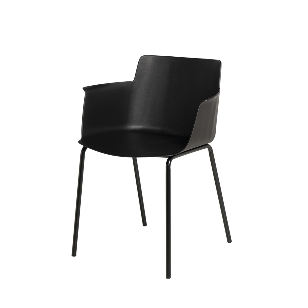 silla-dolly-negro-1 Silla DOLLY negro - Imagen 1