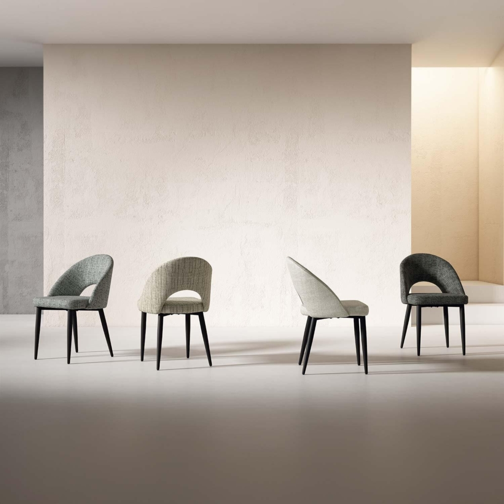 Silla DORIS gris claro - Imagen 8