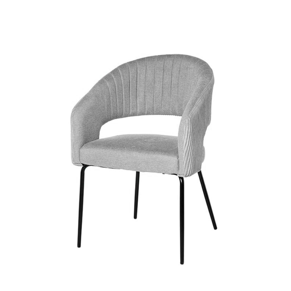 Silla ELEONOR gris claro - Imagen 1