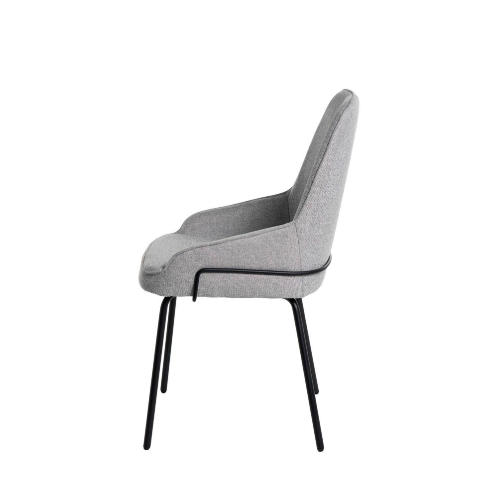 Silla GWEN gris claro - Imagen 4