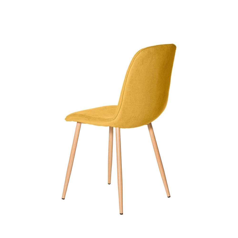 Silla ILIANA mostaza - Imagen 3