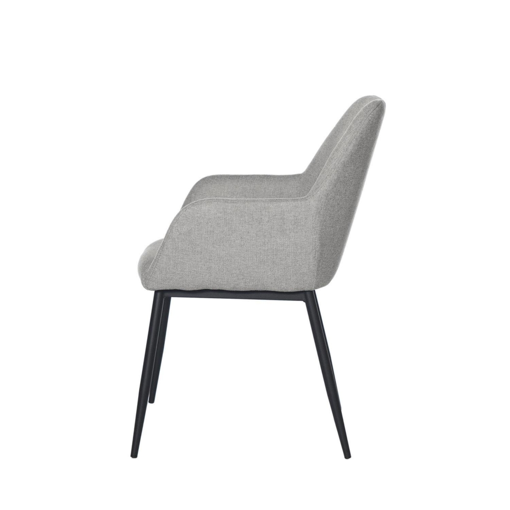 Silla ISABELLA gris claro - Imagen 3