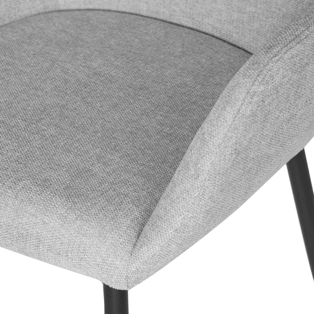 Silla ISABELLA gris claro - Imagen 6