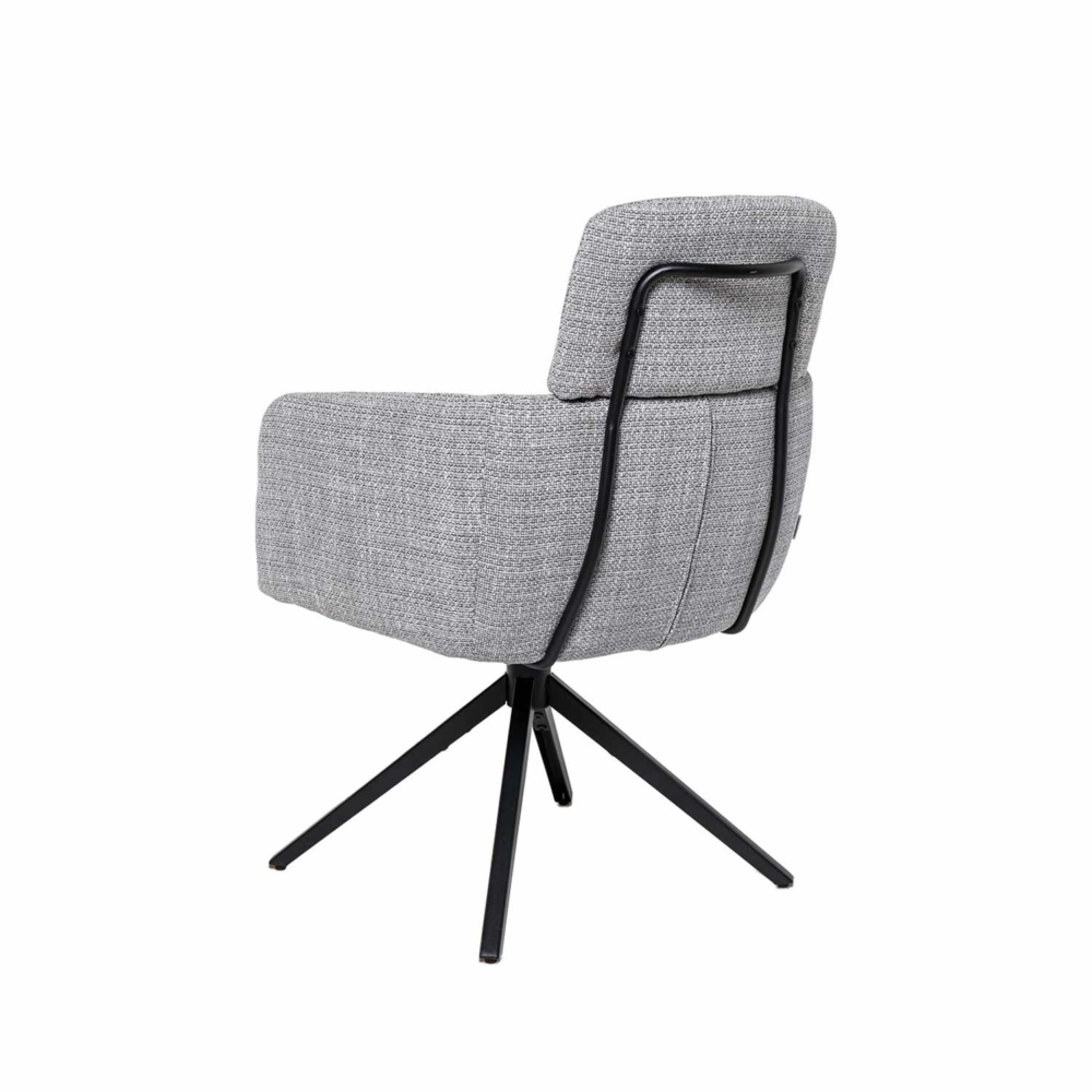 Silla JANICE gris claro - Imagen 2