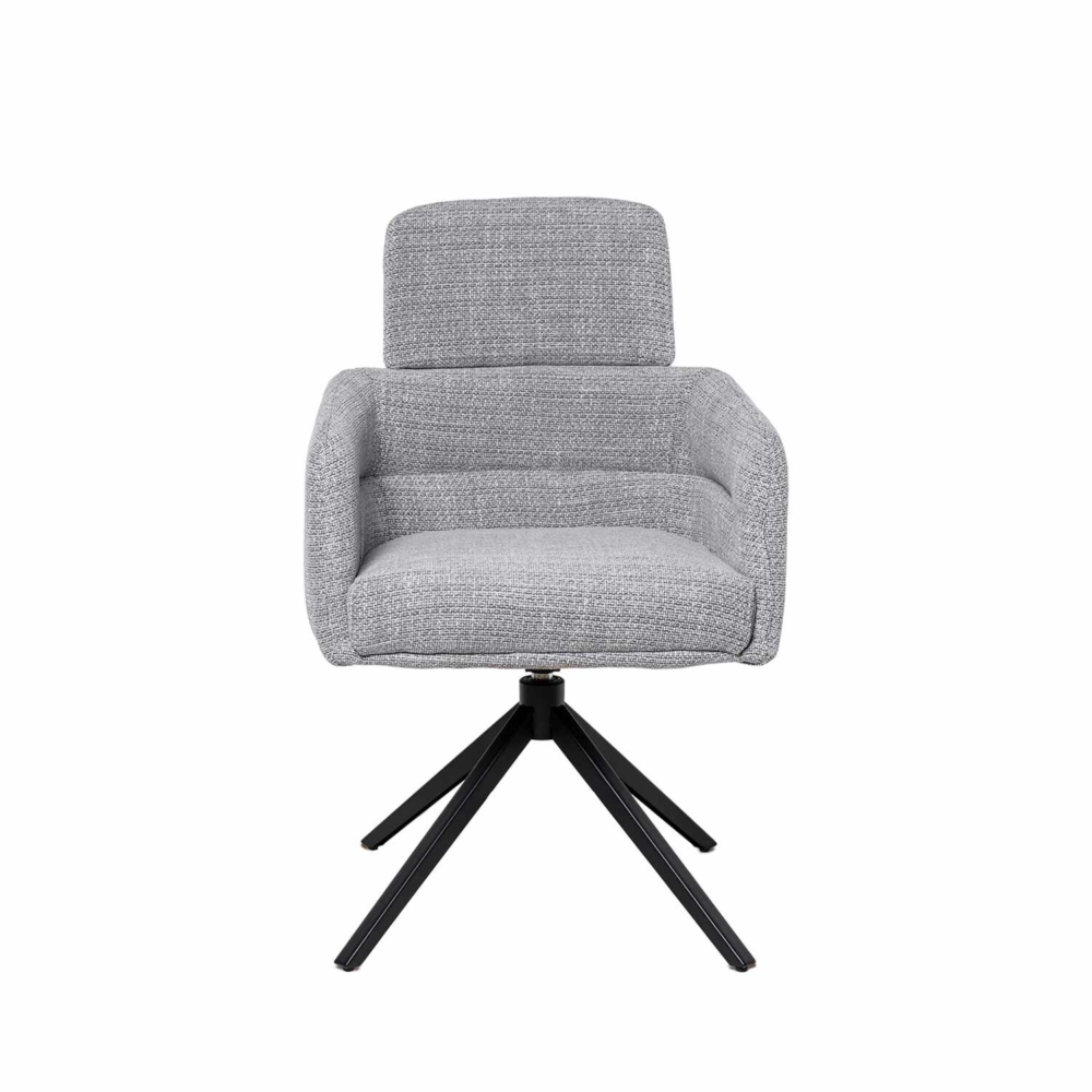 Silla JANICE gris claro - Imagen 4