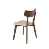 Silla KEIRA nogal beige - Imagen 2