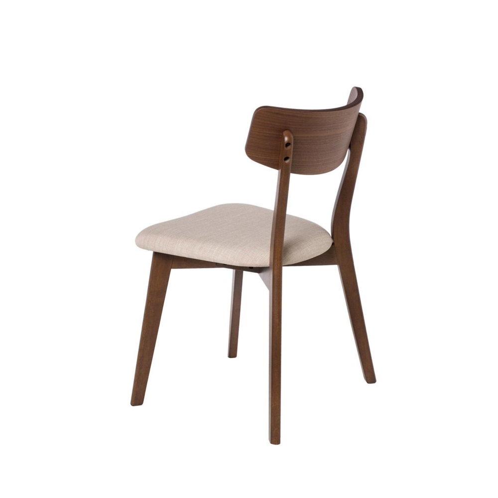 Silla KEIRA nogal beige - Imagen 1