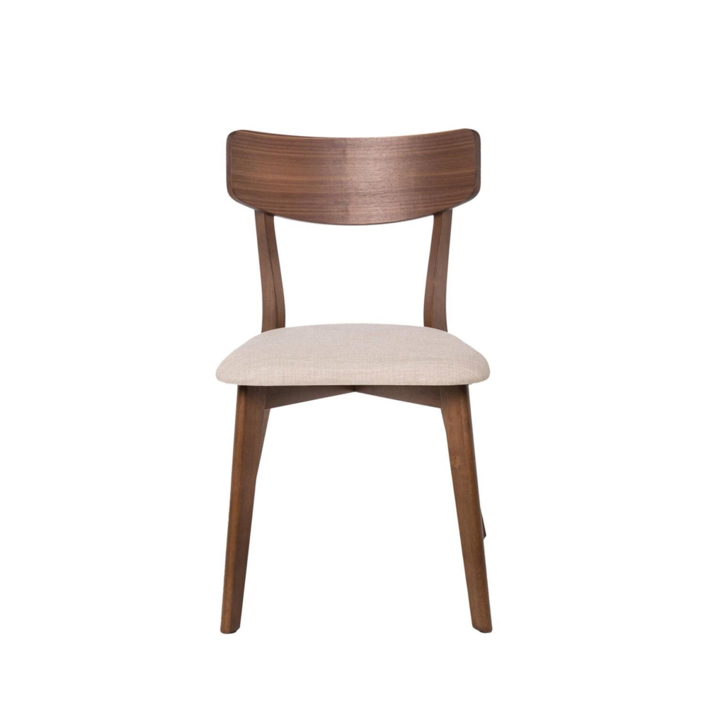 Silla KEIRA nogal beige - Imagen 3