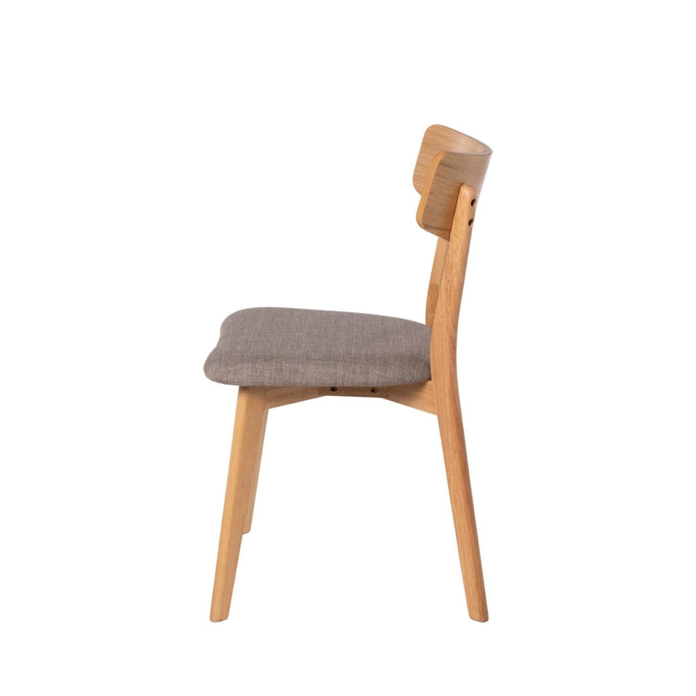 Silla KEIRA roble gris claro - Imagen 3