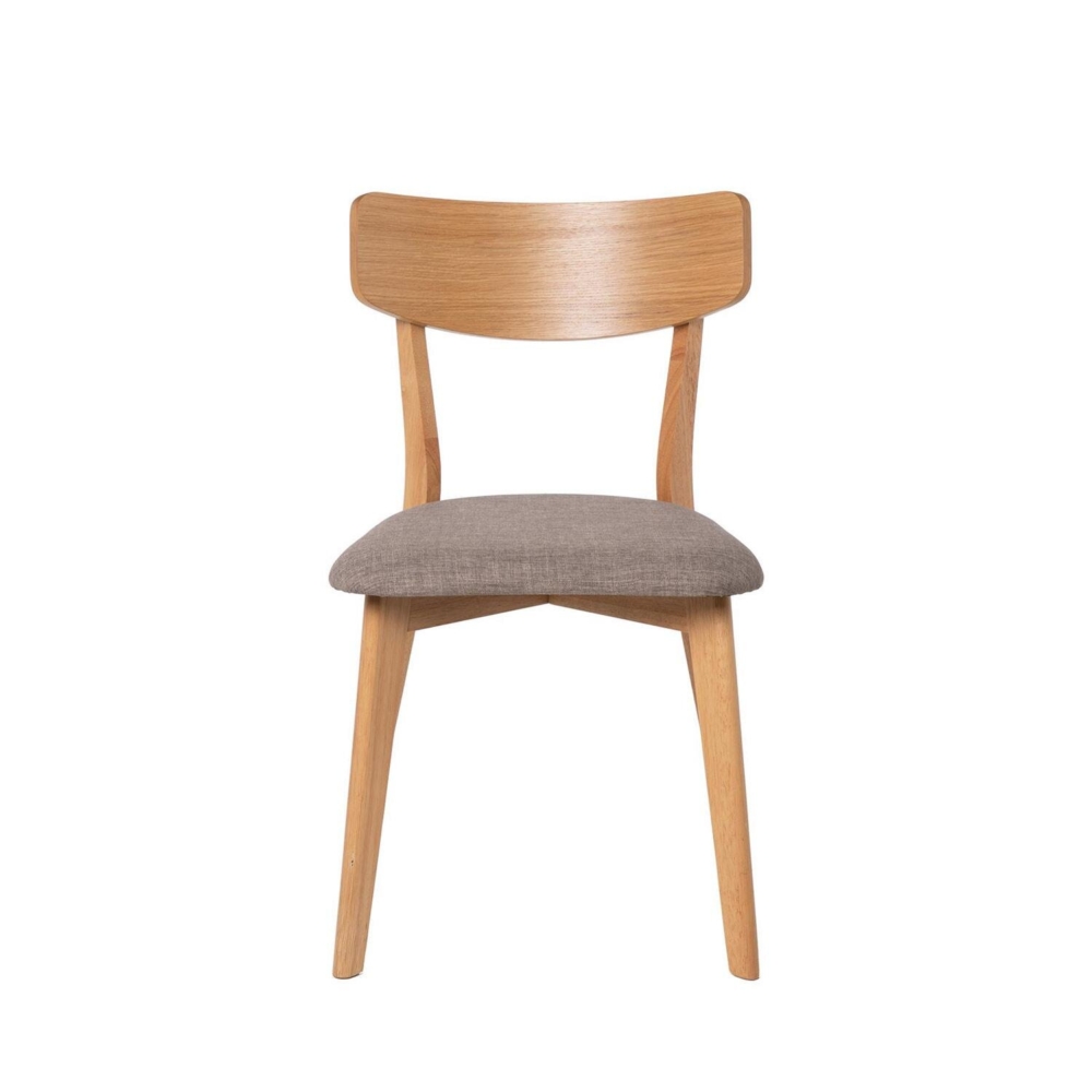 Silla KEIRA roble gris claro - Imagen 4