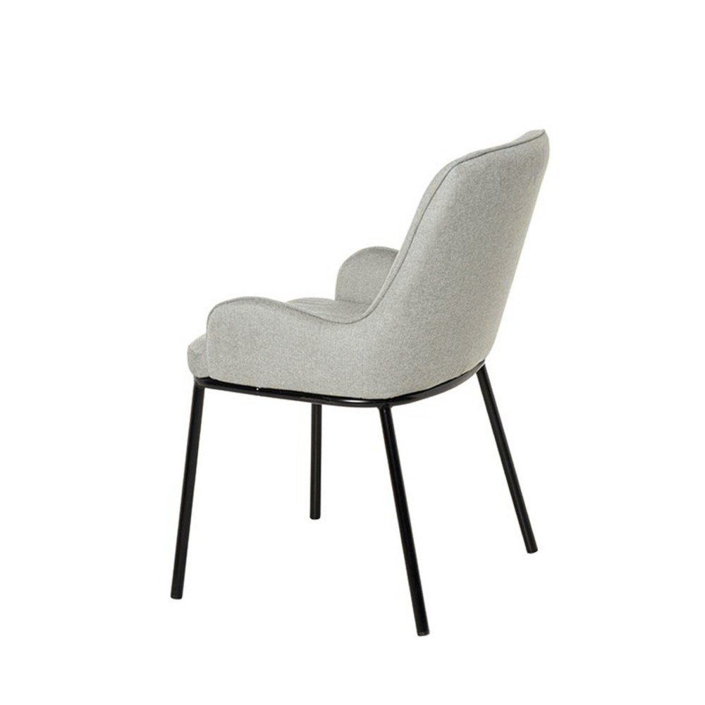 Silla LARISA gris claro - Imagen 2