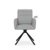 Silla LINDA gris claro - Imagen 3