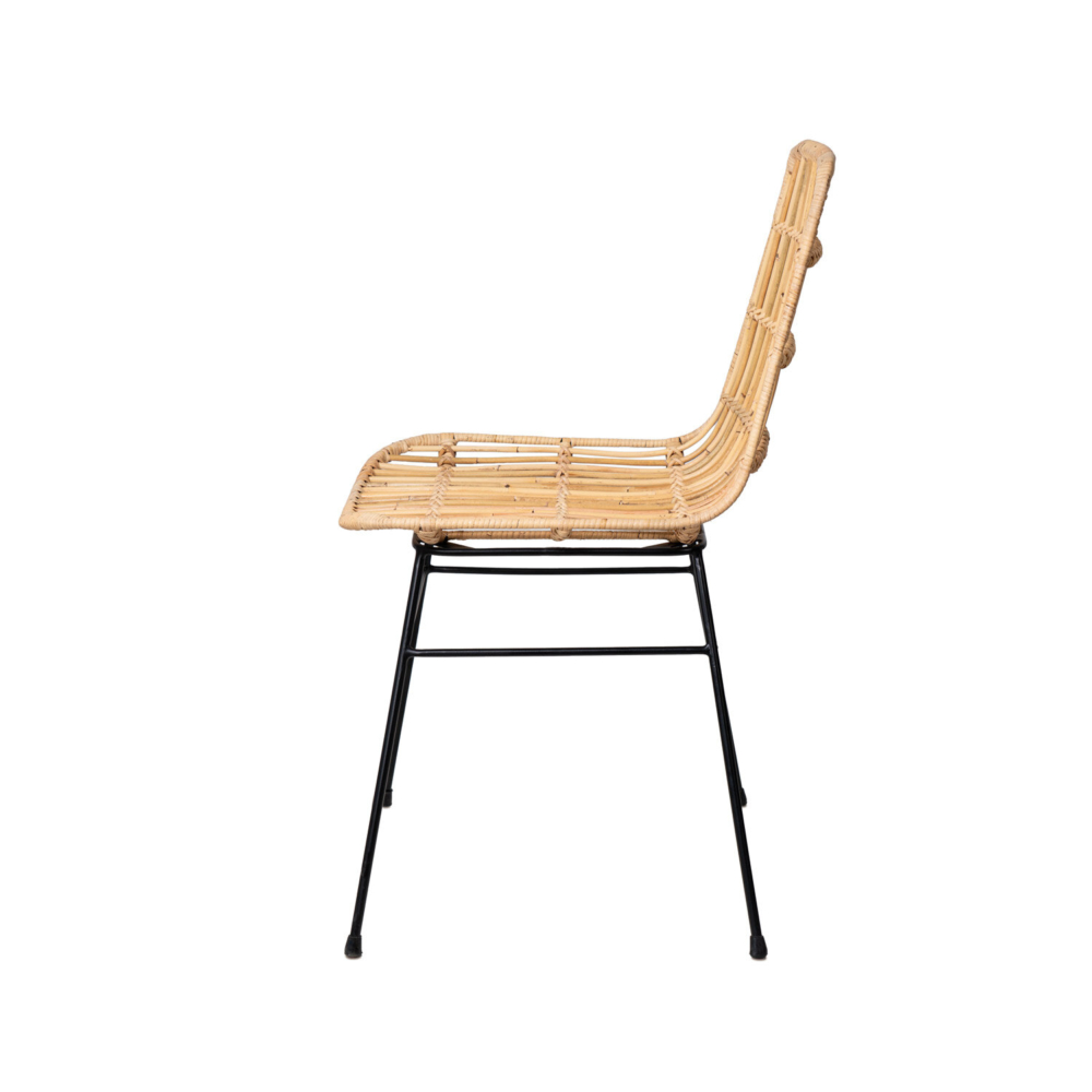 Silla LIONA natural/negro - Imagen 2