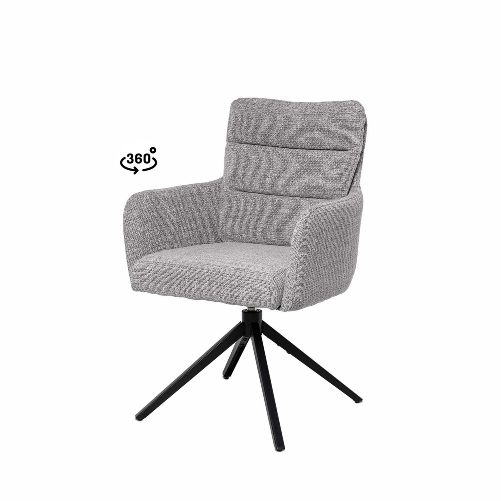 Silla LISETTE gris claro - Imagen 5