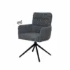Silla LISETTE gris oscuro