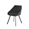 Silla MACIE gris oscuro