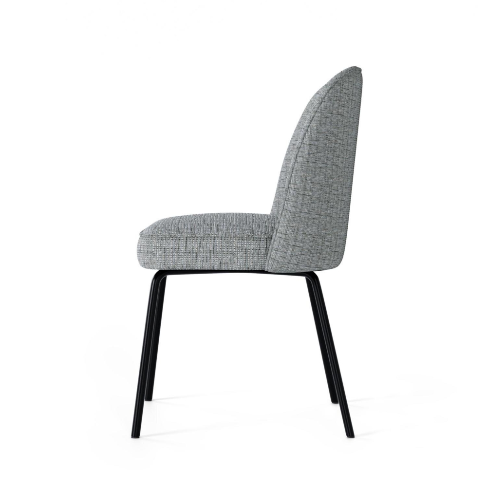Silla MAXIME gris claro - Imagen 1